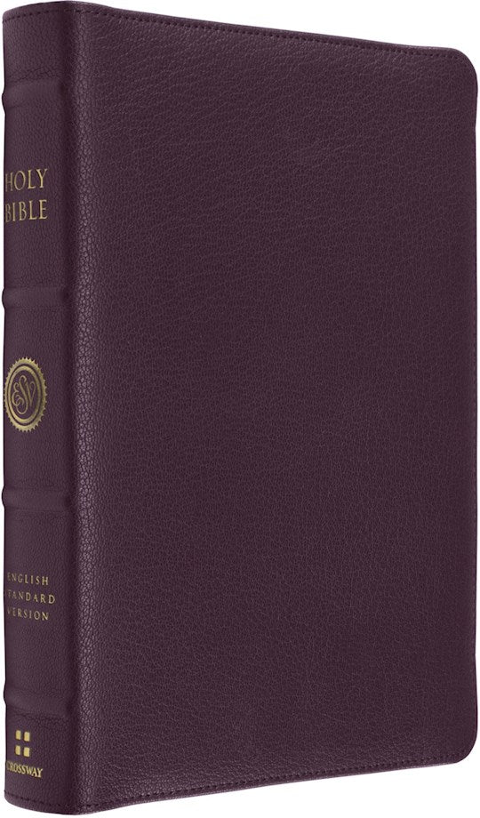 ESV Heirloom Bible Coram Deo: Thinline Edition-Bordeaux Calfskin w/Full Yapp