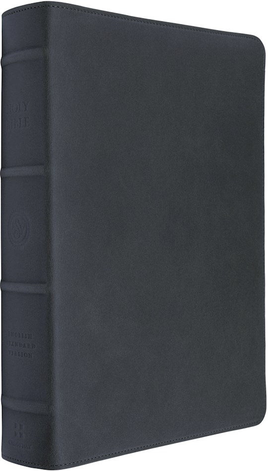 ESV Heirloom Bible Veritas: Single Column Edition-Carmine Red Cowhide