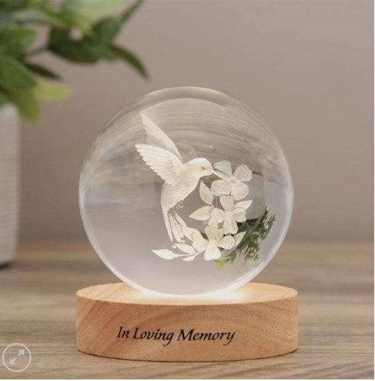 Crystal Keepsake - Hummingbird (4&