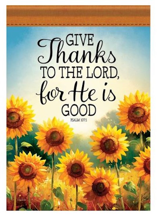 Flag-Garden-Durasoft-To The Lord (12.5" x 18")