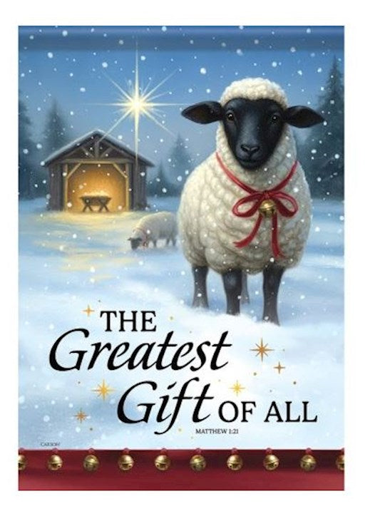 Flag-Garden-Durasoft-Greatest Gift Sheep (12.5" x 18")