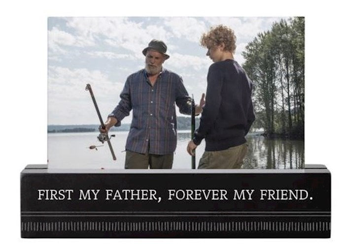 Photo Bar-First My Father Forever My Friend (5" x 7" x 1.25")