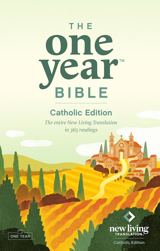 NLT The One Year Bible Catholic Edition-Softcover