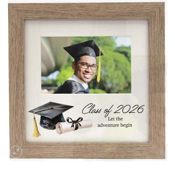 Frame-Class Of 2026 (Holds 4x6 Photo)