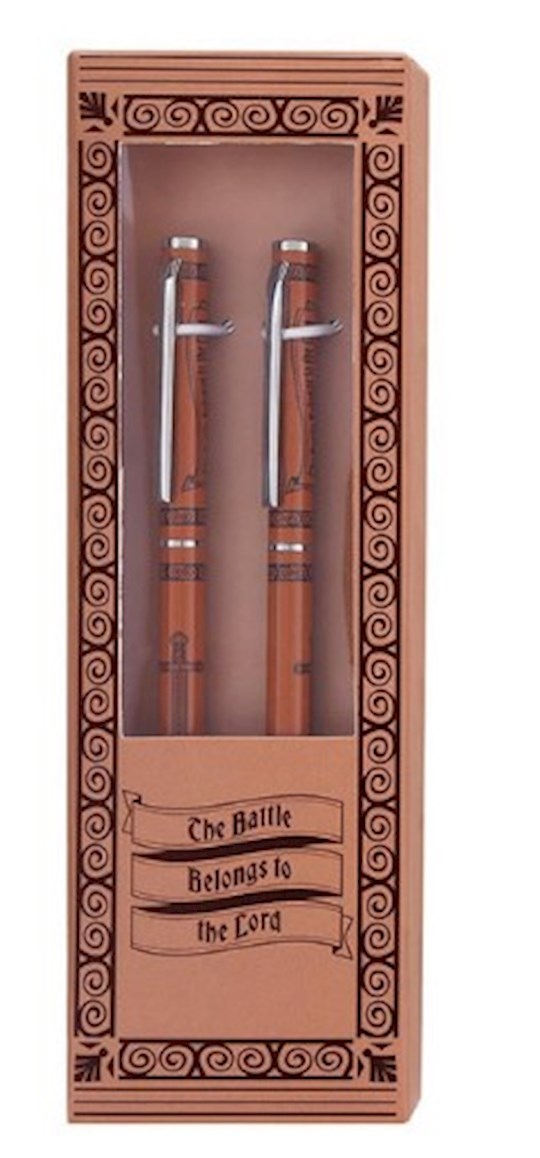 Pen Set-Battle Of The Lord (Set Of 2)