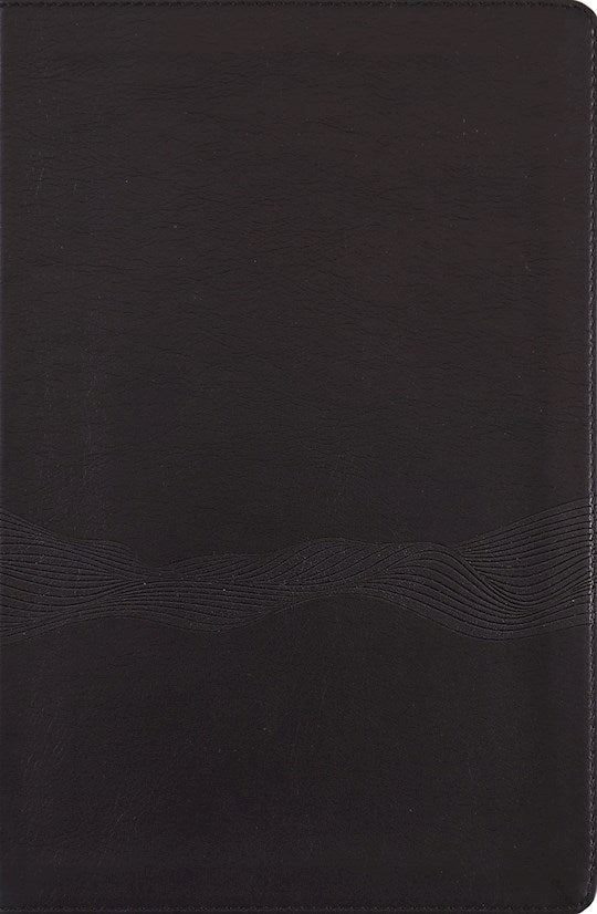 NASB 1995 Timeline Bible (Comfort Print) (RL)-Black Leathersoft