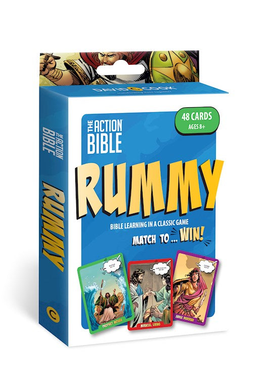 The Action Bible Rummy Game (Ages 8+)