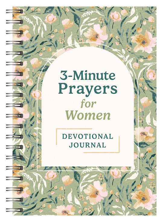 3-Minute Prayers For Women Devotional Journal