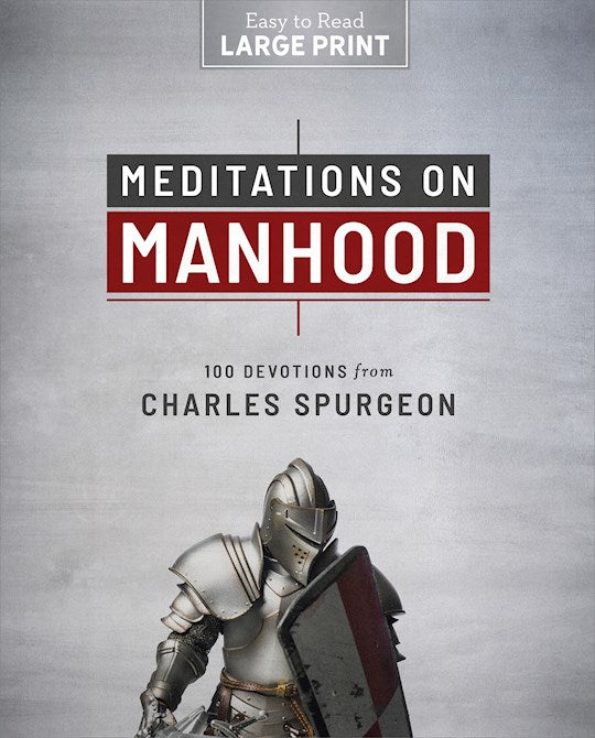 Meditations On Manhood Large Print
