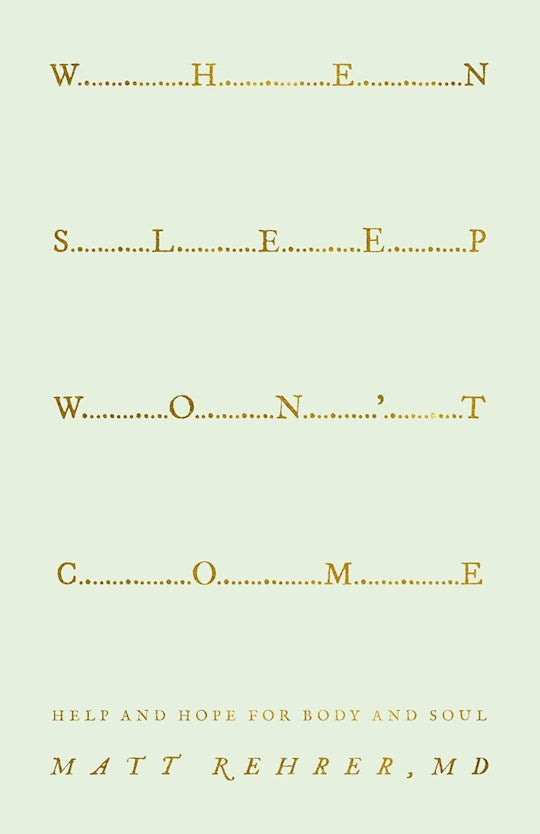 When Sleep Won&