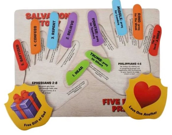Puzzle-5 Finger Gospel (Age 2+)