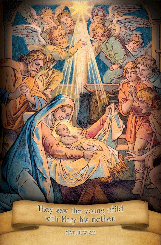 Bulletin-Christmas-And When They Were Come Matt 2:11 KJV (Pack Of 100)