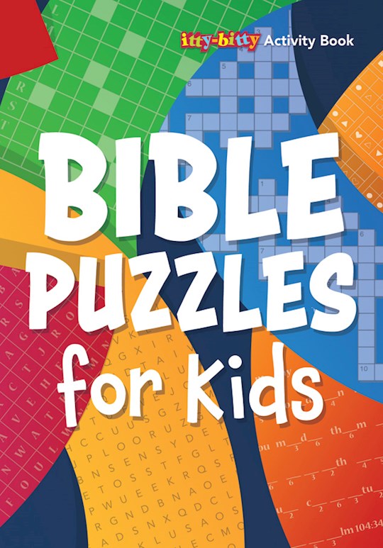 Itty Bitty Books-Kids-Bible Puzzles For Kids  NIV (Pack Of 6)