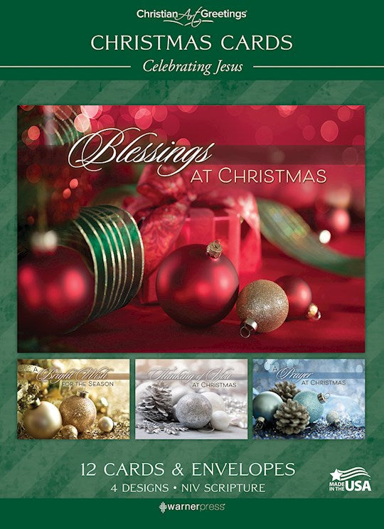Boxed Cards-Assortment-Christmas-Celebrating Jesus  NIV (Box of 12)