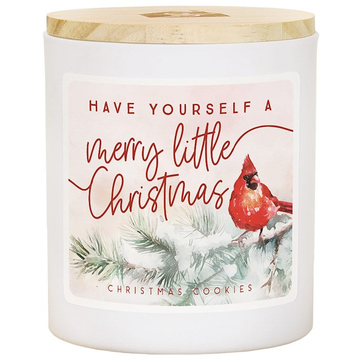 Candle-Have Yourself A Merry Little Christmas-Christmas Cookies Scent (11 oz Soy-2 Wick) (SHIPPING SEP 2026)