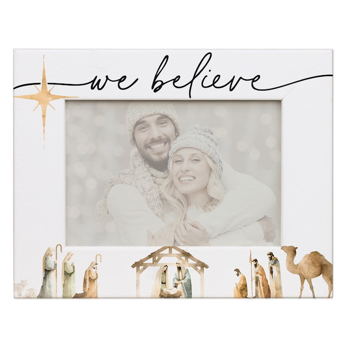 Frame-We Believe/Nativity (9.25" x 7.25")