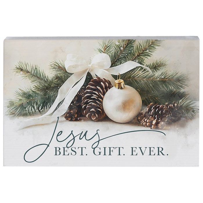 Small Talk Rectangle-Jesus Best Gift Ever (5.25" x 3.5")