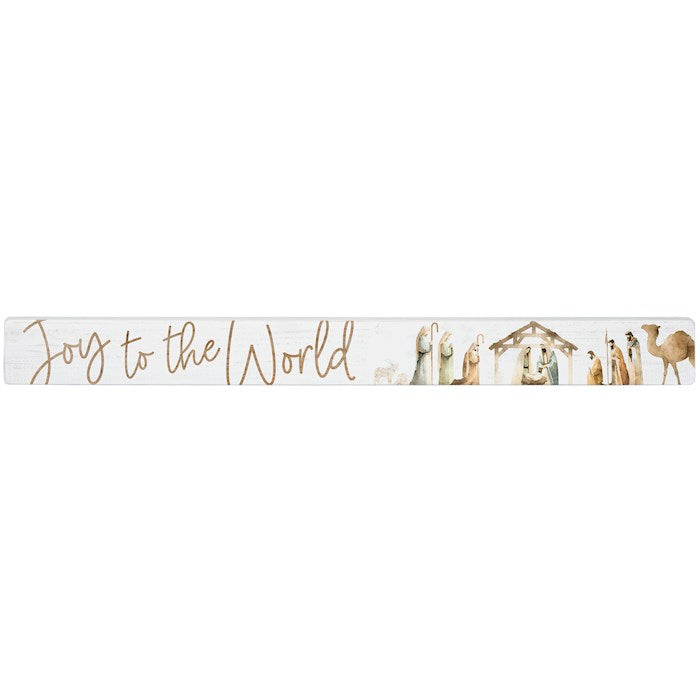 Talking Stick-Joy To The World/Nativity (16" x 1.5")