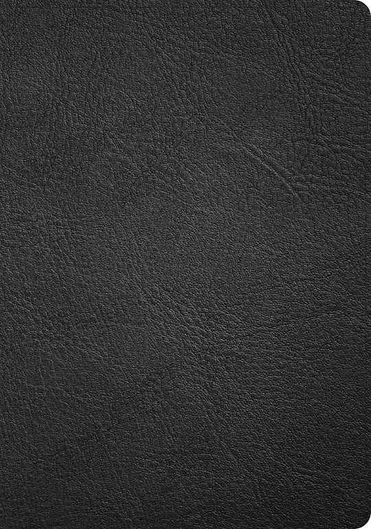 CSB Apologetics Study Bible (Revised &amp; Updated)-Black Genuine Leather