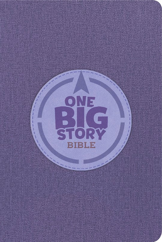 CSB One Big Story Bible (Revised &amp; Updated)-Purple LeatherTouch