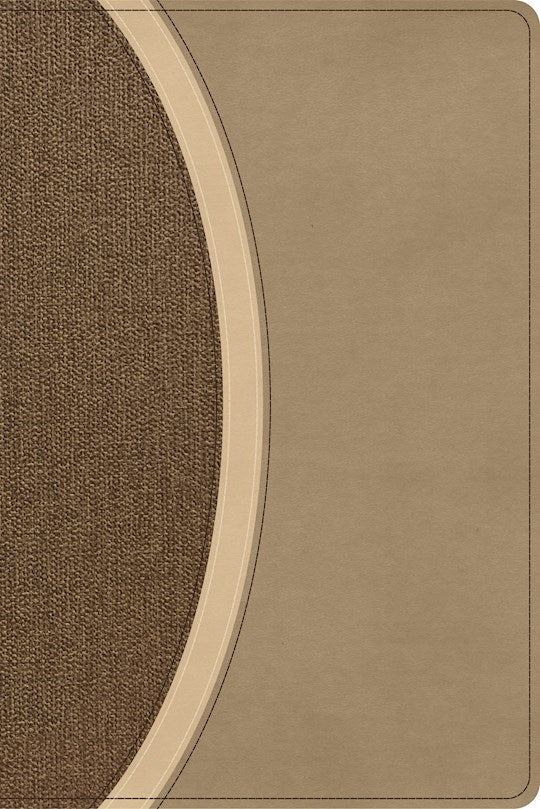 CSB Rainbow Study Bible-Brown LeatherTouch