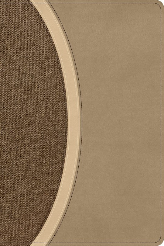 CSB Rainbow Study Bible-Brown LeatherTouch Indexed