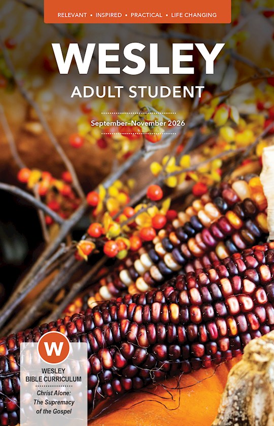 Wesley Fall 2026: Adult Comprehensive Bible Study Student Book (
