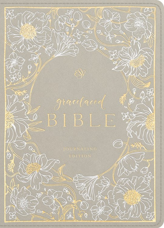ESV GraceLaced Bible Journaling Edition (Artwork by Ruth Chou Simons)-Morning Mist TruTone