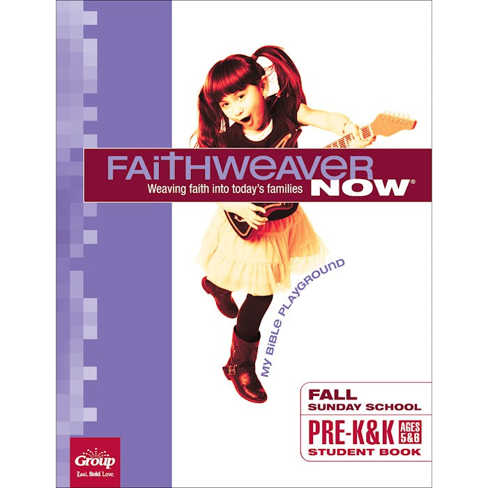 FaithWeaver NOW Fall 2026: Pre-K&amp;K Student Book: My Bible Playground