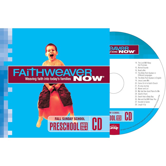 FaithWeaver NOW Fall 2026: Preschool CD