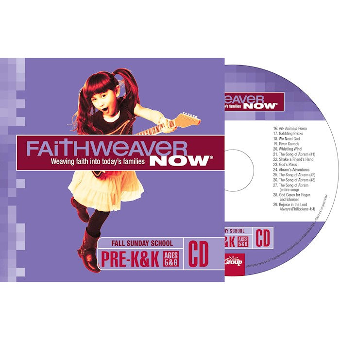 FaithWeaver NOW Fall 2026: Pre-K&amp;K CD