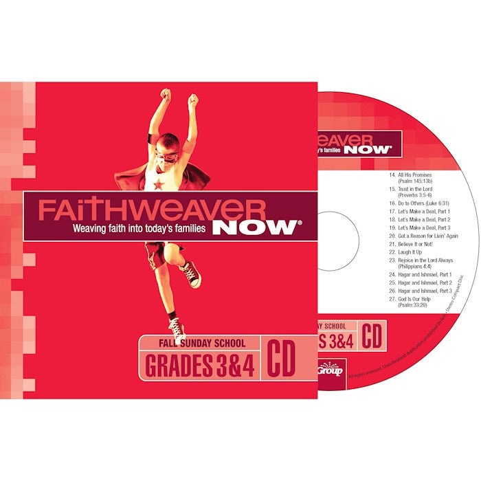 FaithWeaver NOW Fall 2026: Grades 3&amp;4 CD