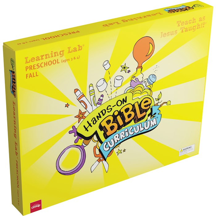 Hands-On Bible Curriculum Fall 2026: Preschool: Learning Lab
