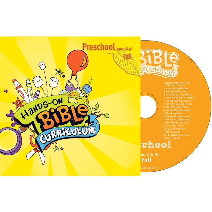 Hands-On Bible Curriculum Fall 2026: Preschool: CD