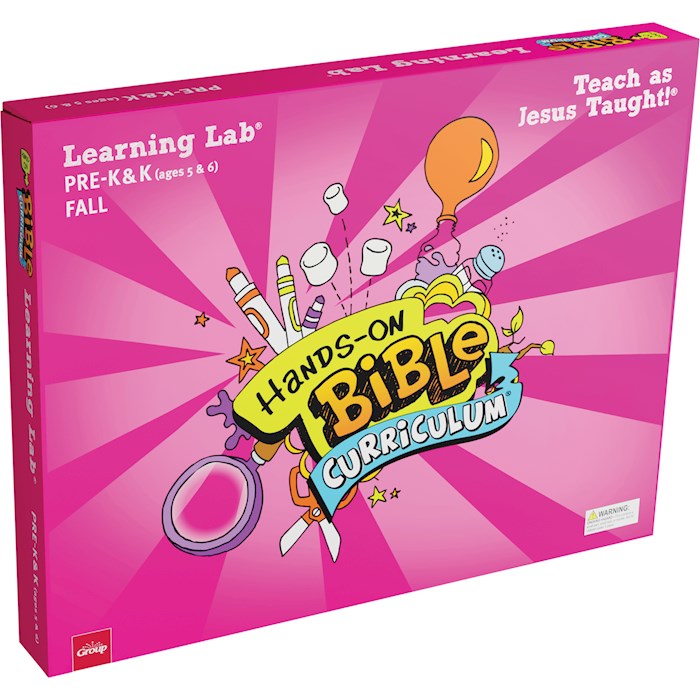 Hands-On Bible Curriculum Fall 2026: Pre-K&amp;K: Learning Lab