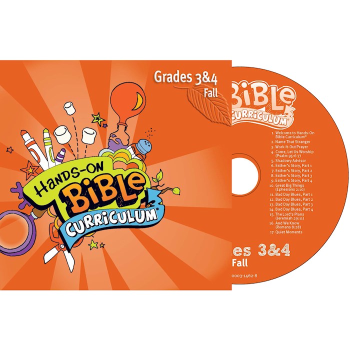 Hands-On Bible Curriculum Fall 2026: Grades 3&amp;4: CD