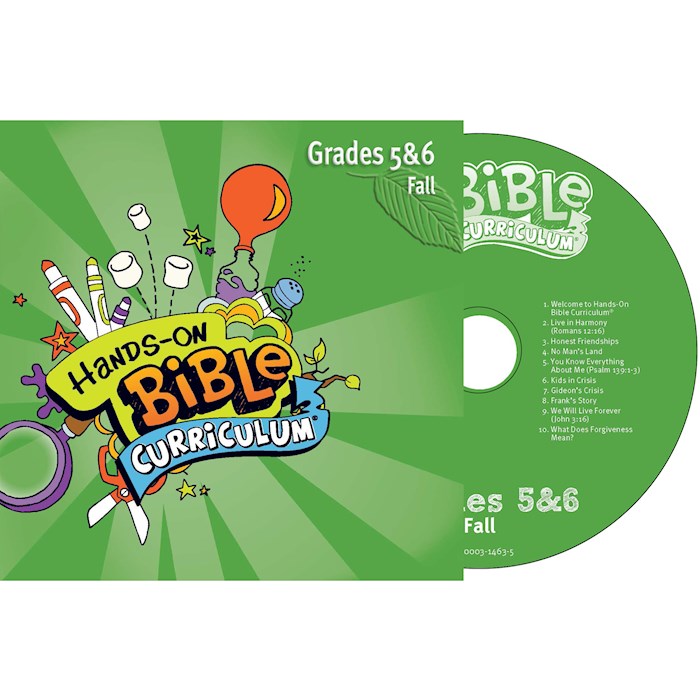 Hands-On Bible Curriculum Fall 2026: Grades 5&amp;6: CD