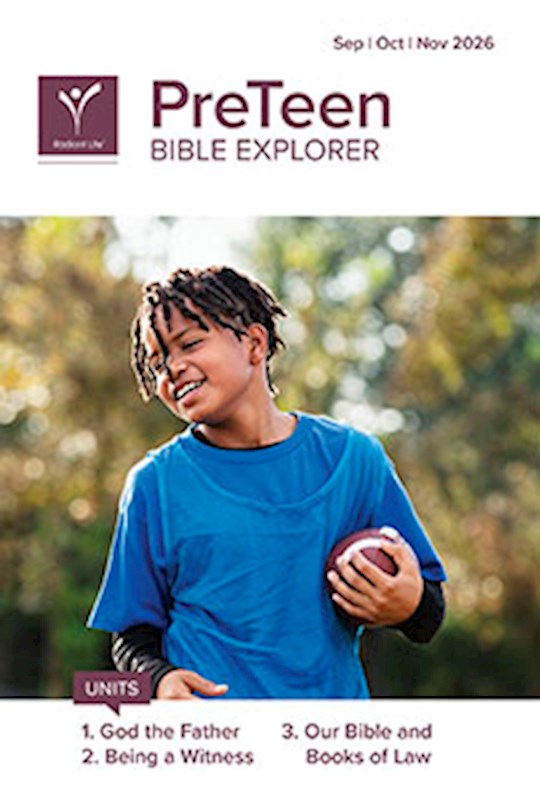 Radiant Life Fall 2026: PreTeen Bible Explorer (