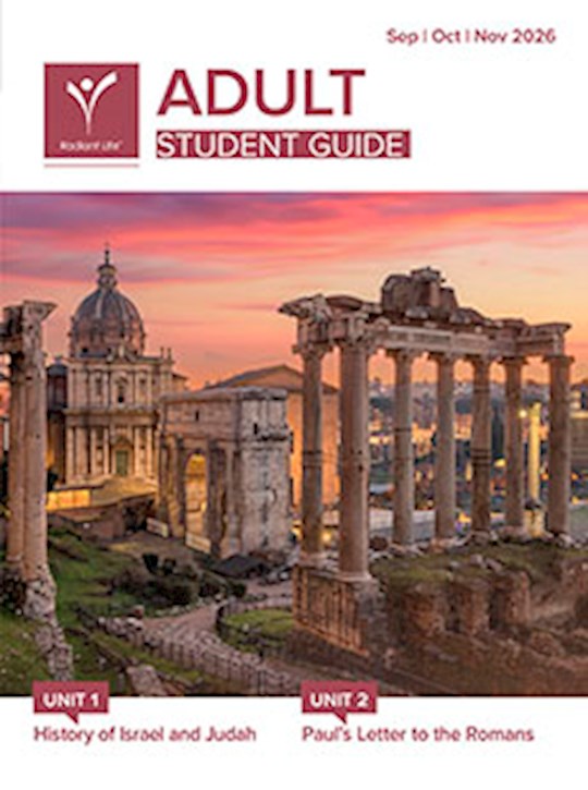 Radiant Life Fall 2026: Adult Student Guide Comfort Print  (
