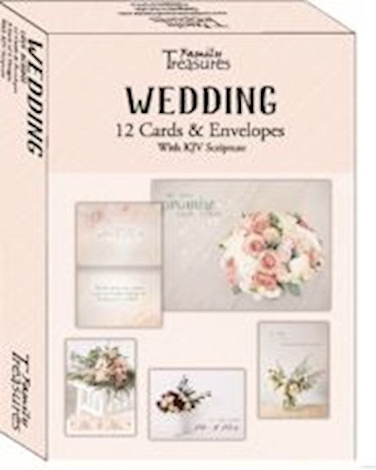 Boxed Card-Wedding-Love Blooms (Box Of 12)