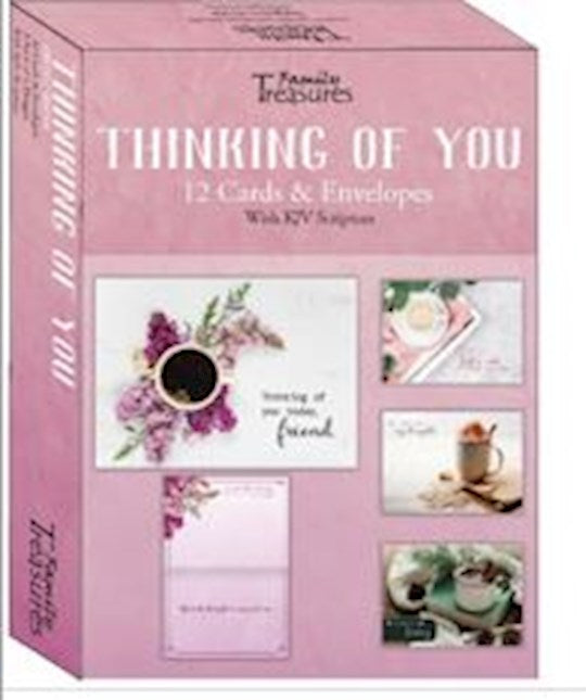 Boxed Card-Thinking Of You-Coffee Break (Box Of 12)