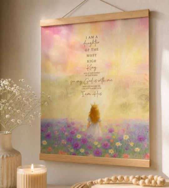 Wall Art-Daughter Of The King-Canvas ( 17.6" x 13.18")