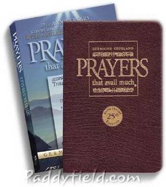 Prayers That Avail Much (25th Anniversary Commemorative Edition)-Burgundy Bonded Leather
