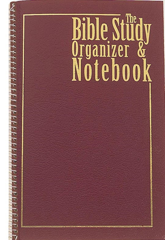 Bible Study Organizer &amp; Notebook