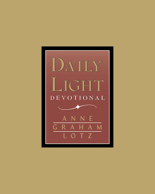 Daily Light Devotional-Burgundy Bonded Leather