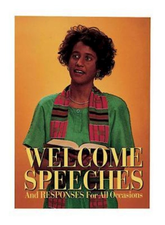 Welcome Speeches &amp; Responses