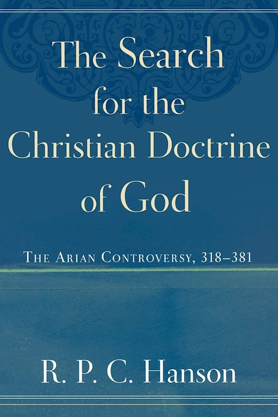 Search For The Christian Doctrine Of God