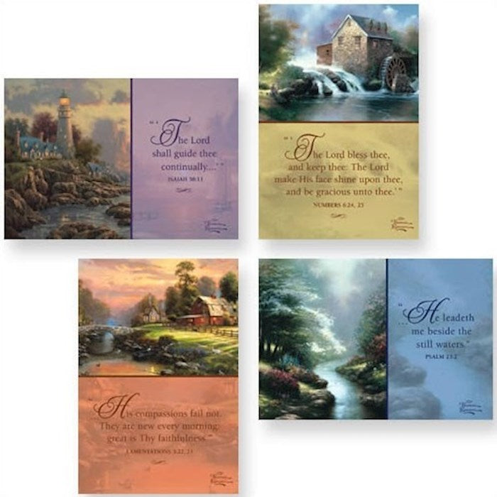 Boxed Card-Pray For You-Thomas Kinkade (Box Of 12)-83159