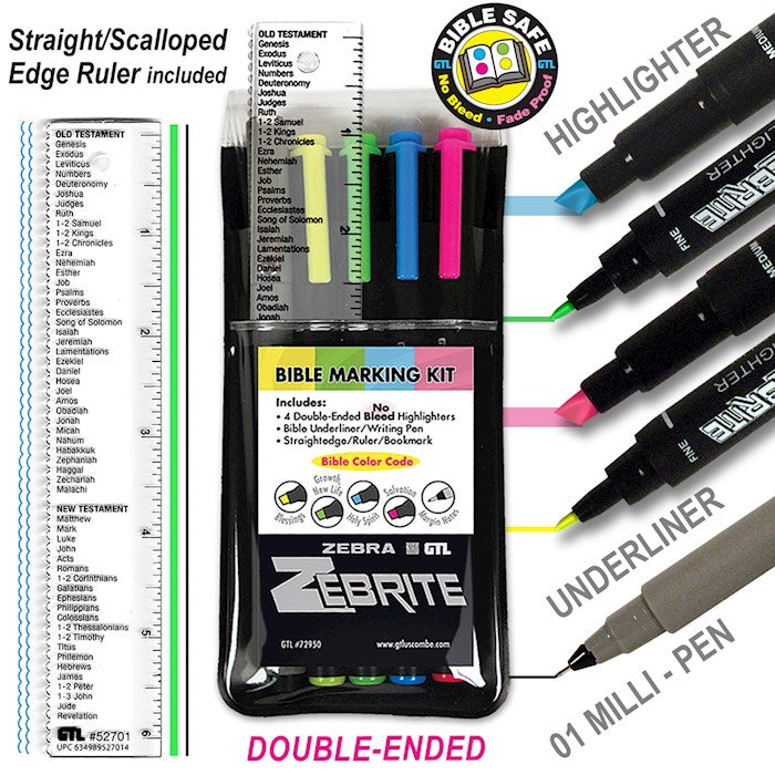 Zebite Bible Marking Kit (5 Piece)