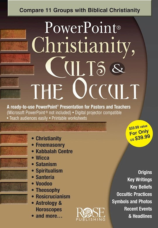 Software-Christianity Cults &amp; The Occult-Powerpoint